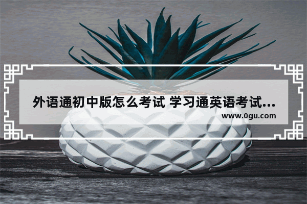 外语通初中版怎么考试 学习通英语考试怎么过