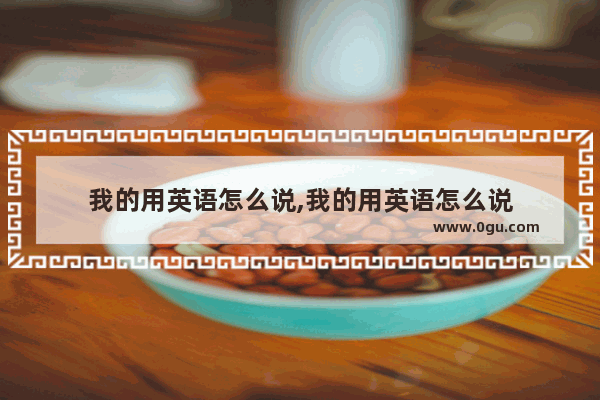 我的用英语怎么说,我的用英语怎么说