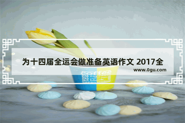 为十四届全运会做准备英语作文 2017全运会英语作文