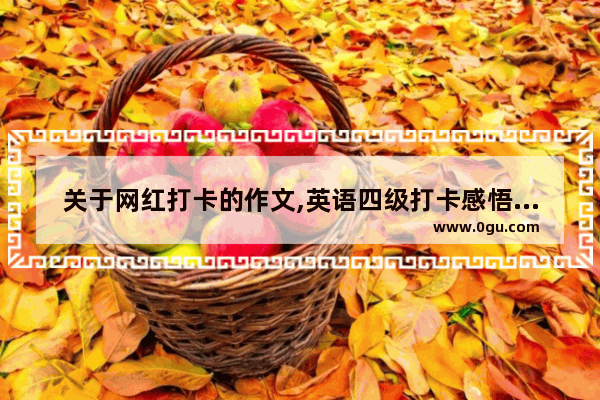 关于网红打卡的作文,英语四级打卡感悟作文