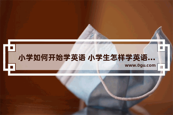 小学如何开始学英语 小学生怎样学英语口语