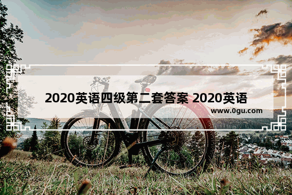 2020英语四级第二套答案 2020英语考试第二卷