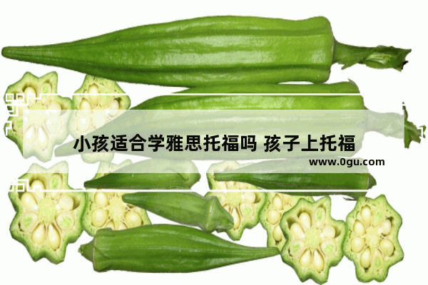 小孩适合学雅思托福吗 孩子上托福