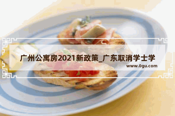 广州公寓房2021新政策_广东取消学士学位英语考试