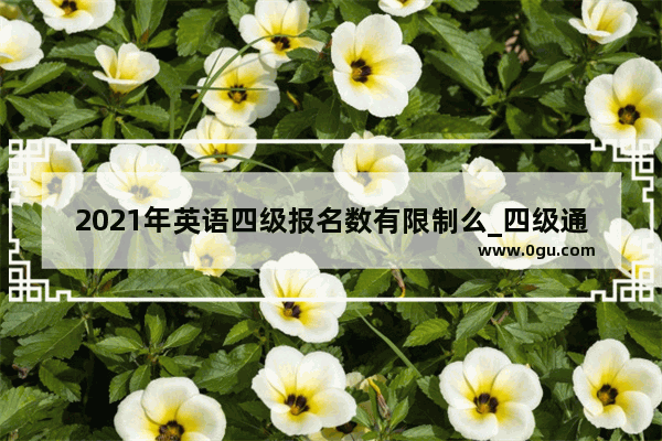 2021年英语四级报名数有限制么_四级通过率和考试人数有关吗