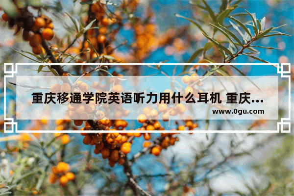 重庆移通学院英语听力用什么耳机 重庆公招英语听力