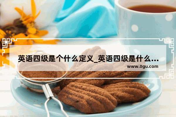 英语四级是个什么定义_英语四级是什么概念