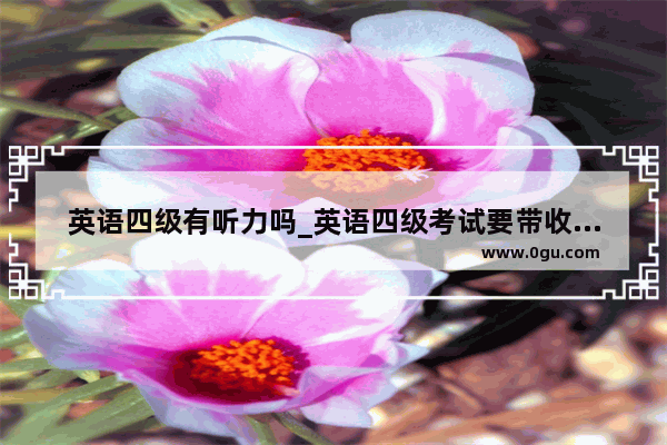 英语四级有听力吗_英语四级考试要带收音机吗