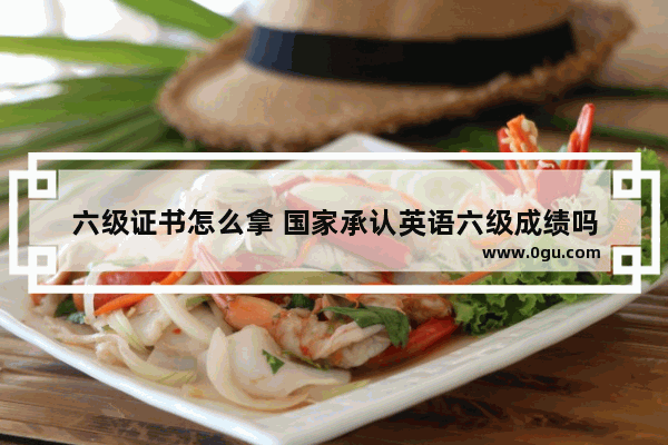 六级证书怎么拿 国家承认英语六级成绩吗