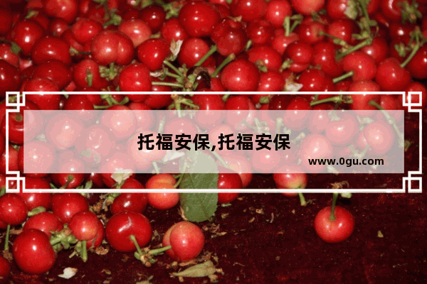 托福安保,托福安保