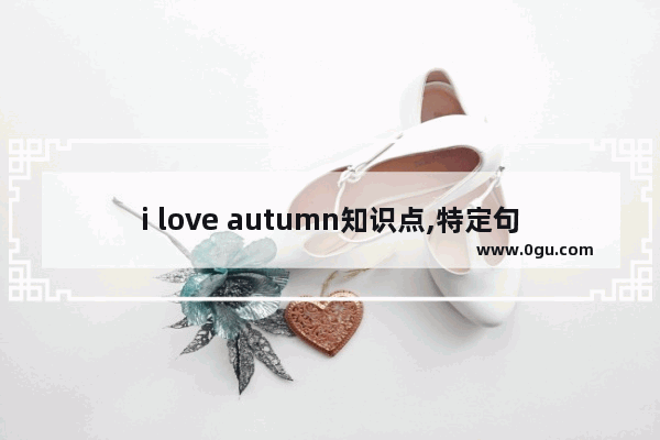 i love autumn知识点,特定句式英语口语