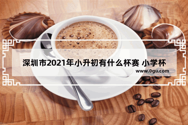 深圳市2021年小升初有什么杯赛 小学杯赛 英语