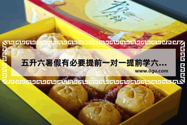 五升六暑假有必要提前一对一提前学六年级的英语吗 小学英语有效预习