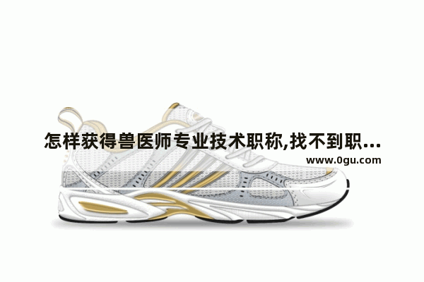 怎样获得兽医师专业技术职称,找不到职称英语考试计划