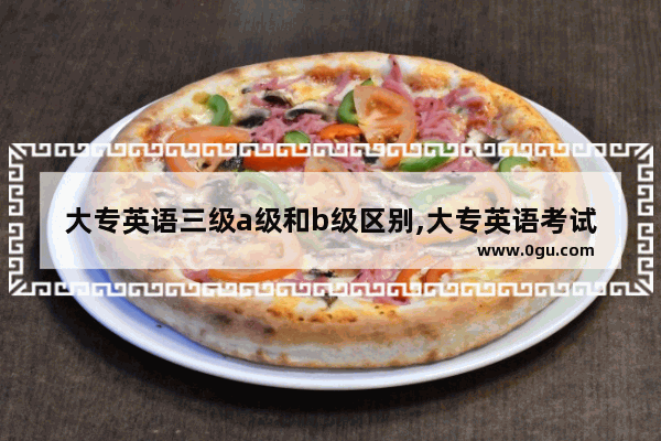 大专英语三级a级和b级区别,大专英语考试a级和b级