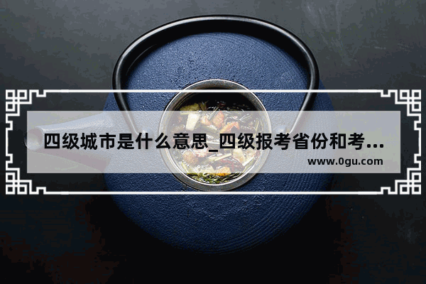 四级城市是什么意思_四级报考省份和考点省份怎么填