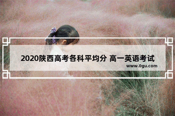 2020陕西高考各科平均分 高一英语考试37分是多少
