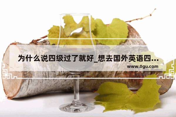 为什么说四级过了就好_想去国外英语四级影响大吗