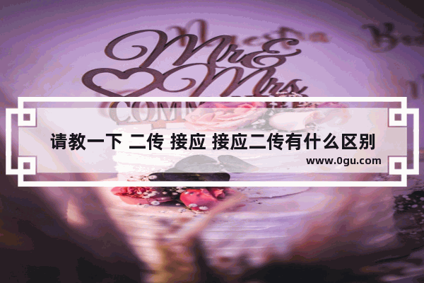 请教一下 二传 接应 接应二传有什么区别