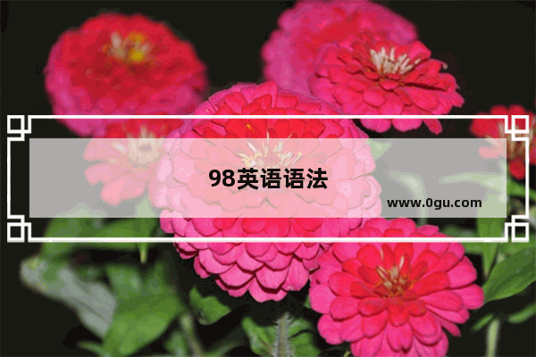 98英语语法
