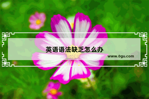 英语语法缺乏怎么办
