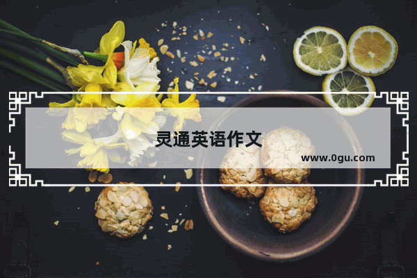 灵通英语作文