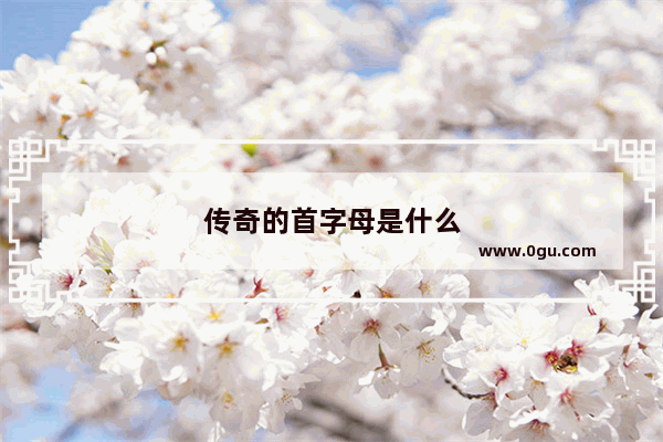 传奇的首字母是什么