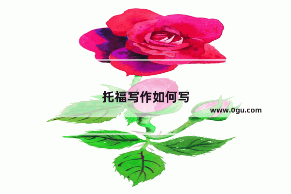 托福写作如何写