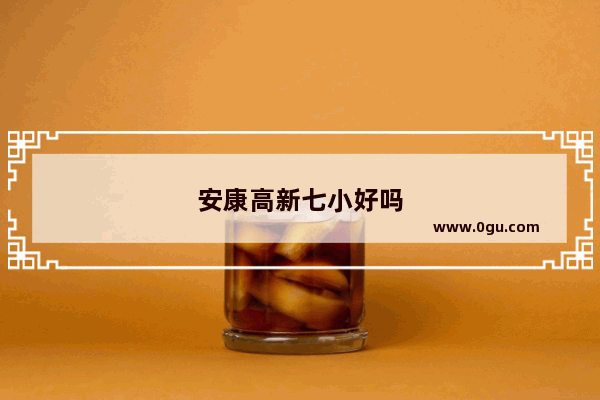 安康高新七小好吗