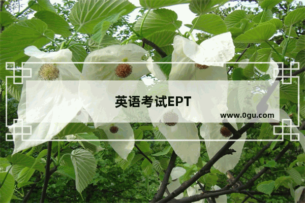 英语考试EPT