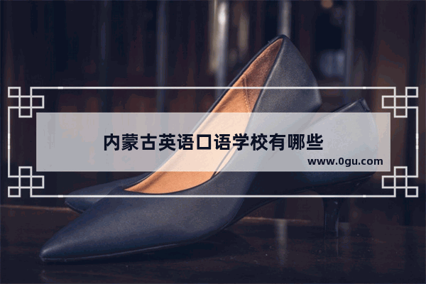 内蒙古英语口语学校有哪些