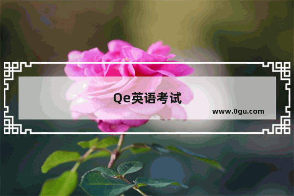 Qe英语考试
