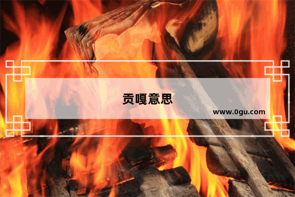 贡嘎意思