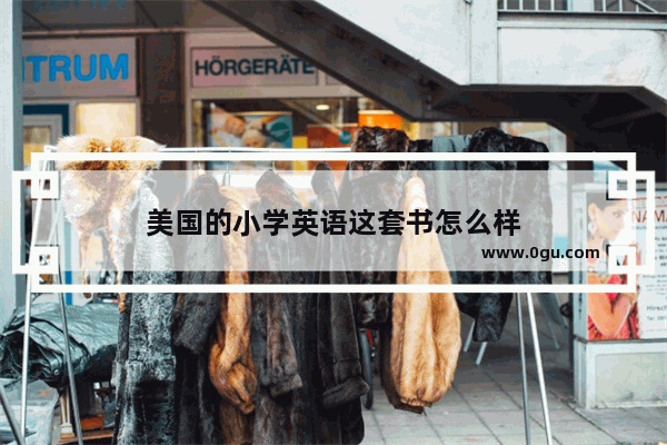 美国的小学英语这套书怎么样