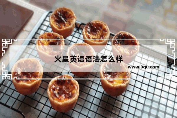 火星英语语法怎么样