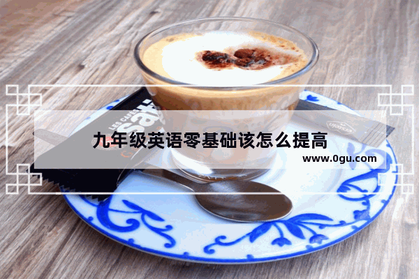 九年级英语零基础该怎么提高