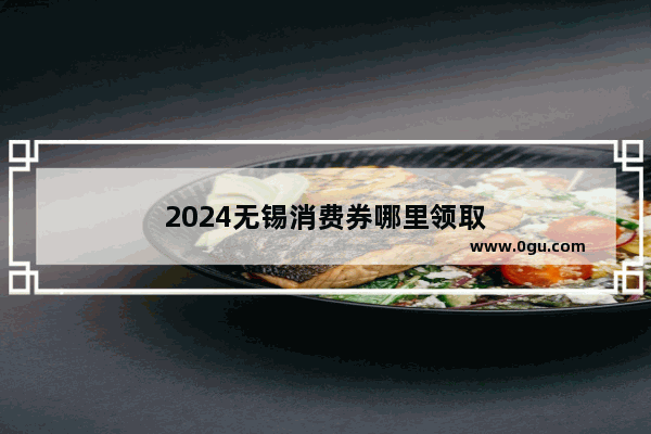 2024无锡消费券哪里领取
