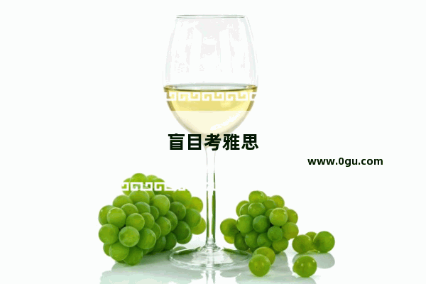 盲目考雅思