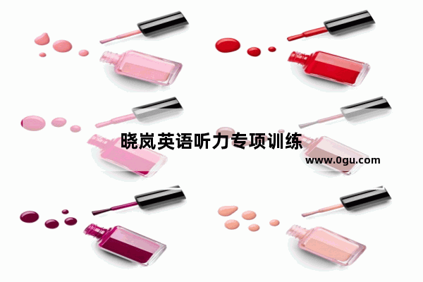 晓岚英语听力专项训练
