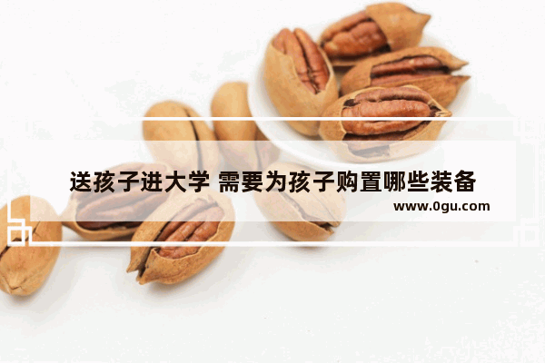 送孩子进大学 需要为孩子购置哪些装备