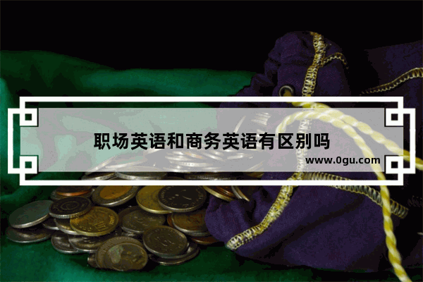 职场英语和商务英语有区别吗