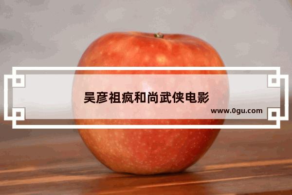 吴彦祖疯和尚武侠电影