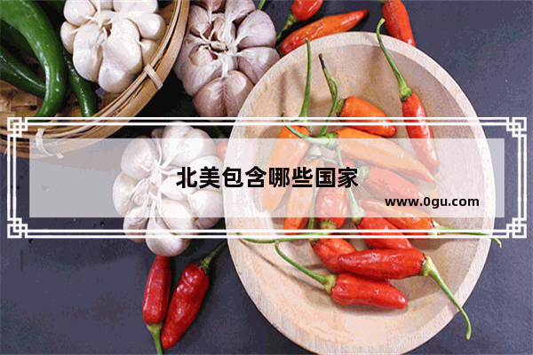 北美包含哪些国家