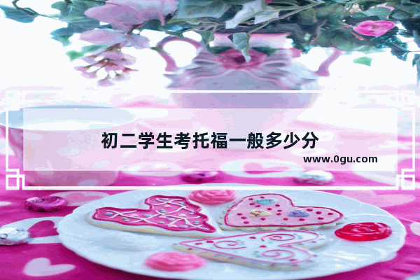 初二学生考托福一般多少分