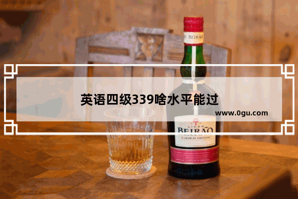 英语四级339啥水平能过
