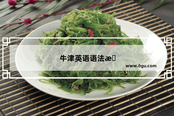牛津英语语法教程初高级区别