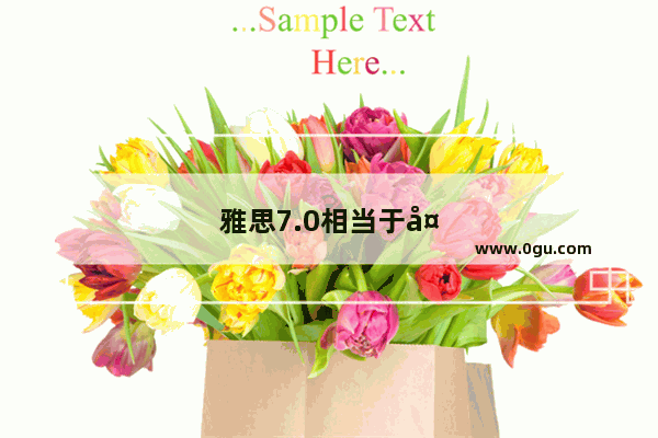 雅思7.0相当于大学英语几级
