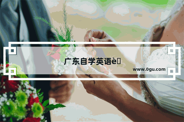广东自学英语考试成绩查询