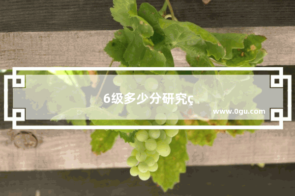 6级多少分研究生才能免修