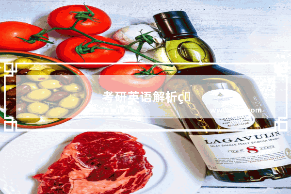 考研英语解析电子版